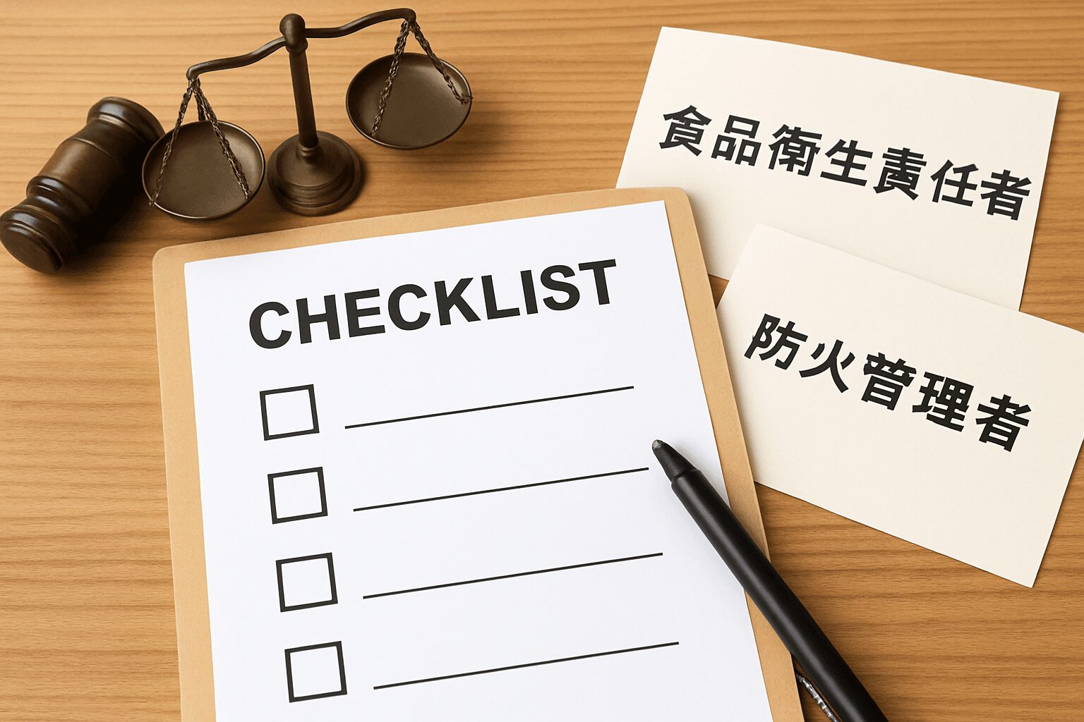 ステップ3：開業に必要な資格・法的手続きのチェックリスト